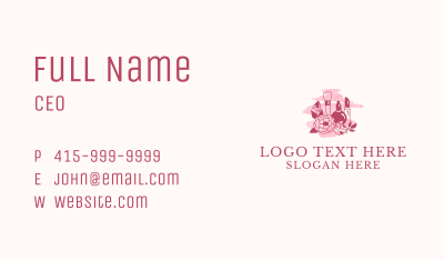 Cosmetics Beauty Product Business Card