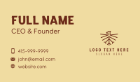 Brown Falcon Bird  Business Card