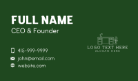 Home Furniture Decoration Business Card Design