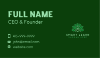 Lotus Yoga Wellness Business Card