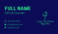 Beach Tropical Drink Business Card