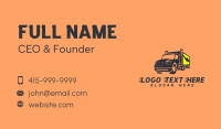 Express Transportation Truck Business Card