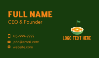 Orange Golf Course  Business Card