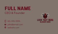 Red Ninja Gaming Business Card