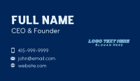 Generic Modern Signage Business Card