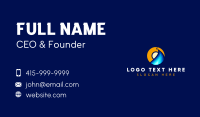 Flight Logistics Airplane Business Card