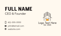 Scaffolding Business Card example 1