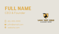 Goat Animal Shield Business Card