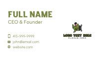 Kiddie Army Plane Business Card