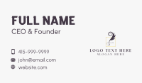 Publishing Feather Pen Business Card
