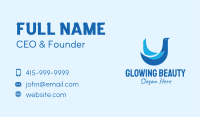 Blue Flying Dove Business Card