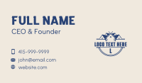 Pressure Washing Business Card example 2