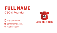 Castle Camera Business Card