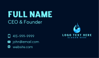 Water Drink Droplet Business Card
