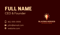 Light Bulb Mind Business Card Image Preview