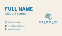 Towel Business Card example 3