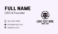 Spider Web Business Card example 3
