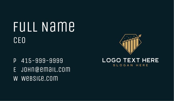 Insurance Consultant Financing Business Card Design