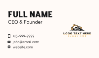 Demolition Business Card example 2