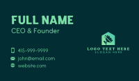 Eco Friendly House Broom Business Card