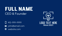 Brainstorming Business Card example 3