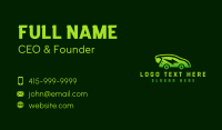 Electric Car Charging Business Card