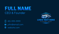 Automobile Garage Detailing Business Card