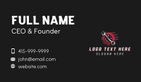 Automotive Wrench Mechanic  Business Card