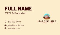 Popcorn Snack Food Business Card