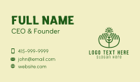 Farmer Hands Agriculture Business Card Design