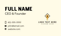 Crane Lift Construction Business Card