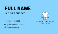Teeth Dental Sparkle Business Card