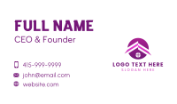 House Roofing Developer  Business Card