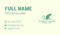 Wild Forest Monkey Business Card