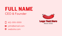 Delicious Sausage Business Card Design