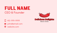 Delicious Sausage Business Card Image Preview