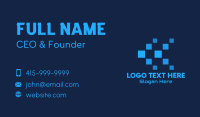Pixelated Business Card example 1