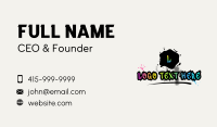 Graffiti Mural Art Business Card
