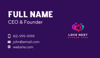 Family Love Charity Business Card Image Preview