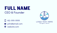 Coastal Lighthouse Business Card