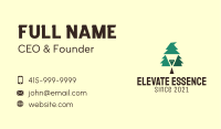 Pine Tree Wizard  Business Card