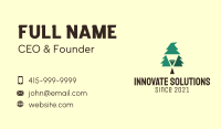 Pine Tree Wizard  Business Card