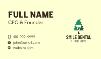 Pine Tree Wizard  Business Card