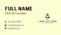 Pine Tree Wizard  Business Card