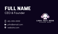 Skull Spooky Gaming Business Card Design