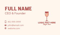Champagne Business Card example 3