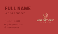 Red Phoenix Mythology Business Card