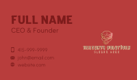 Red Phoenix Mythology Business Card