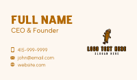 Log Camp Ranger  Business Card