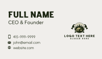 Rustic House Maintenance Business Card Design